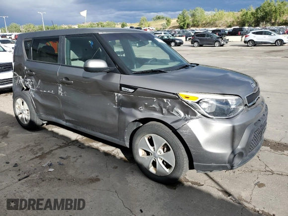 2016 Kia Soul with VIN KNDJN2A27G7281068, listed as a Copart auction lot 71601904 with 106,689 mi miles and Salvage Title. Bid and sale history available at carsss.com. Image 4.
