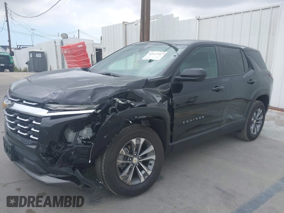 2025 Chevrolet Equinox FWD LT with VIN 3GNAXHEG5SL188502, listed as a IAAI auction lot 42127167 with 2,530 mi miles and . Bid and sale history available at DreamBid. Image 6.