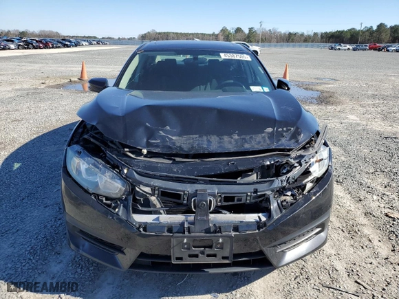2016 Honda Civic Sedan EX with VIN 19XFC2F75GE219992, listed as a Copart auction lot 45387505 with 87,913 mi miles and Salvage Title. Bid and sale history available at carsss.com. Image 5.