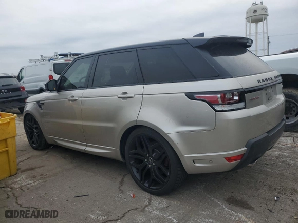2017 Land Rover Range Rover Sport HSE Dynamic with VIN SALWV2FV2HA679780, listed as a Copart auction lot 43213665 with 0 mi miles and Clean Title. Bid and sale history available at carsss.com. Image 2.
