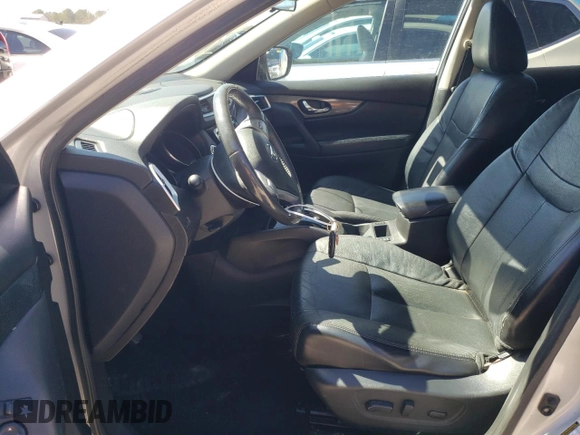 2015 Nissan Rogue SL with VIN 5N1AT2MT7FC865949, listed as a Copart auction lot 46632335 with 165,981 mi miles and Salvage Title. Bid and sale history available at carsss.com. Image 7.