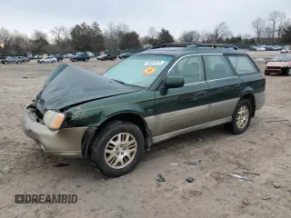 2001 Subaru Legacy Outback L.L. Bean with VIN 4S3BH806817626117, listed as a Copart auction lot 43201875 with 213,994 mi miles and Salvage title. Bid and sale history available at DreamBid. Image 1.