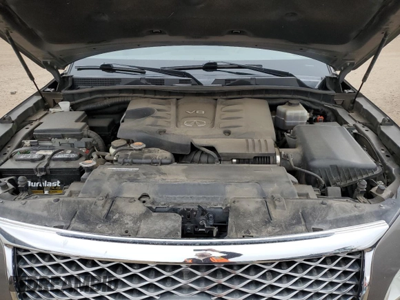 2015 Infiniti QX80 with VIN JN8AZ2NC7F9370623, listed as a Copart auction lot 66523254 with 140,653 mi miles and Salvage Title. Bid and sale history available at carsss.com. Image 12.