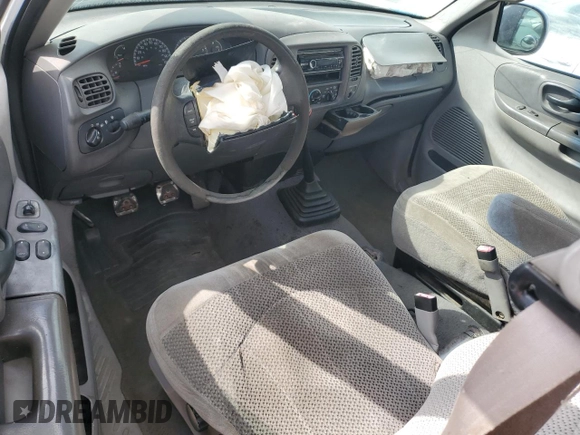 2000 Ford F-150 XL with VIN 1FTZX1727YNB23518, listed as a Copart auction lot 43914215 with 0 mi miles and Salvage Title. Bid and sale history available at carsss.com. Image 8.