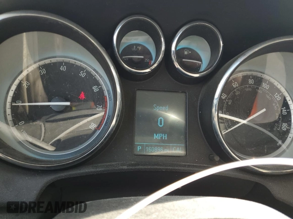 2014 Buick Verano Convenience Group with VIN 1G4PR5SK8E4146982, listed as a Copart auction lot 50749095 with 160,896 mi miles and Salvage Title. Bid and sale history available at DreamBid. Image 9.