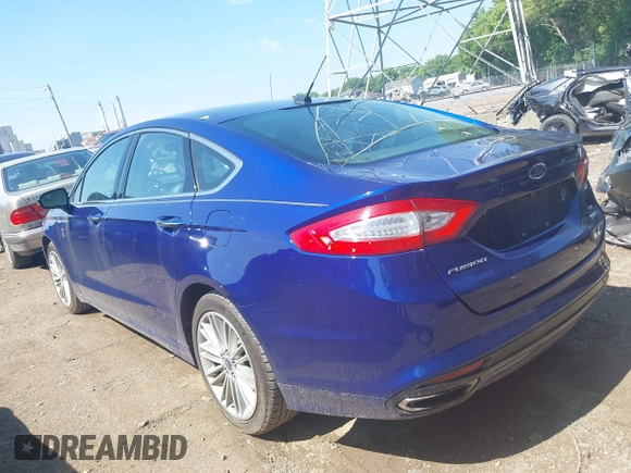 2016 Ford Fusion SE with VIN 3FA6P0T91GR181643, listed as a IAAI auction lot 39656514 with 140,263 mi miles. Bid and sale history available at carsss.com. Image 3.