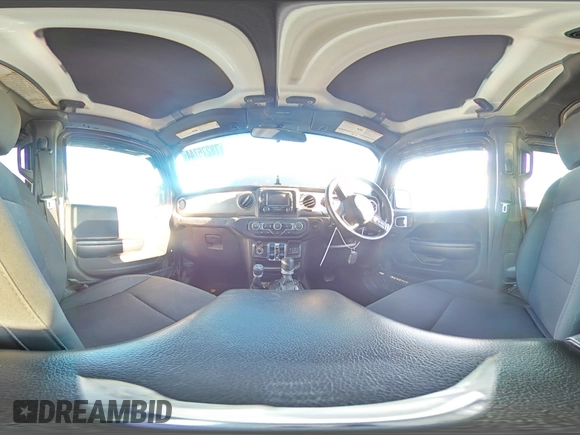 2021 Jeep Wrangler Unlimited Sport with VIN 1C4HJXKN2MW591498, listed as a Copart auction lot 78276744 with 98,868 mi miles and Salvage title. Bid and sale history available at DreamBid. Image 14.