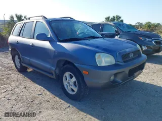 2003 Hyundai Santa Fe GLS with VIN KM8SC73D33U469955, listed as a IAAI auction lot 41989360 with 66,798 mi miles. Bid and sale history available at carsss.com. Image 1.