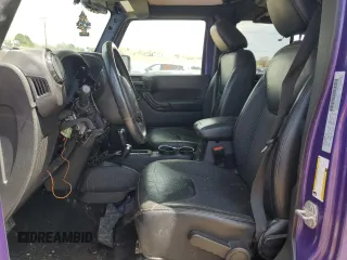 2016 Jeep Wrangler Unlimited 75th Anniversary with VIN 1C4BJWEG1GL228659, listed as a Copart auction lot 44616325 with 125,365 mi miles and Salvage title. Bid and sale history available at DreamBid. Image 7.