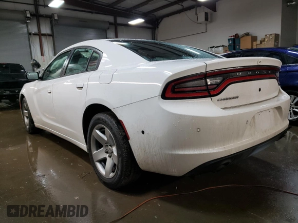 2019 Dodge Charger Police with VIN 2C3CDXAG7KH658925, listed as a Copart auction lot 37497773 with 43,298 mi miles and . Bid and sale history available at DreamBid. Image 2.