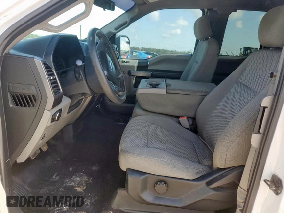 2017 Ford F-150 XL with VIN 1FTEX1EP3HKC92899, listed as a Copart auction lot 58803745 with 190,419 mi miles and Salvage title. Bid and sale history available at DreamBid. Image 7.