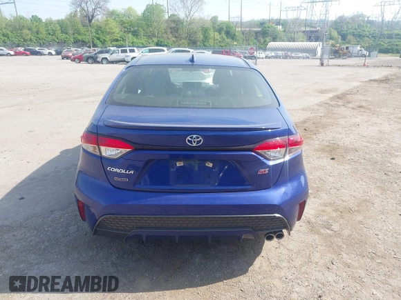 2020 Toyota Corolla SE with VIN JTDS4RCE0LJ017288, listed as a IAAI auction lot 42096008 with 23,129 mi miles and . Bid and sale history available at DreamBid. Image 16.