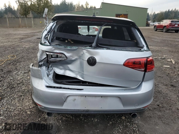 2015 Volkswagen Golf GTI S with VIN 3VW4T7AU3FM102169, listed as a Copart auction lot 42132975 with 75,198 mi miles and Salvage Title. Bid and sale history available at carsss.com. Image 6.