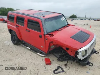 2007 Hummer H3 SUV with VIN 5GTDN13EX78133708, listed as a Copart auction lot 58954484 with 148,981 mi miles and Clean Title. Bid and sale history available at carsss.com. Image 4.