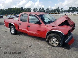 2002 Dodge Dakota Sport with VIN 1B7HG38N42S562989, listed as a Copart auction lot 73033534 with 183,962 mi miles and Salvage Title. Bid and sale history available at carsss.com. Image 4.