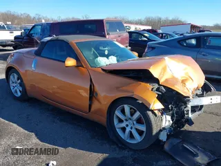 2004 Nissan 350Z Touring z VIN JN1AZ36A24T000472, wystawiony jako IAAI lot #38684053 z przebiegiem 65 769 mil mil oraz . Historia ofert i sprzedaży dostępna na DreamBid. Obrazek 1.