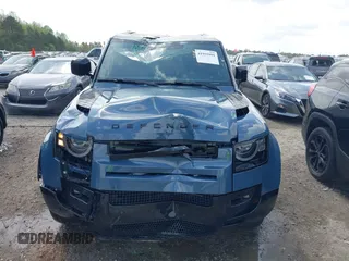 2023 Land Rover Defender X-Dynamic SE with VIN SALE27EU8P2221129, listed as a IAAI auction lot 41955991 with 25,051 mi miles and . Bid and sale history available at DreamBid. Image 6.