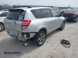 2012 Toyota RAV4 Sport with VIN JTMRF4DV2C5057309, listed as a IAAI auction lot 41809274 with 87,392 mi miles. Bid and sale history available at carsss.com. Image 4.