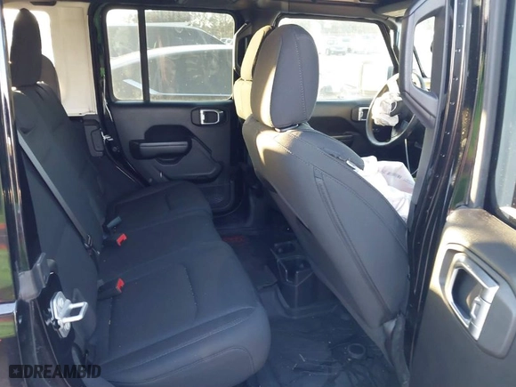 2020 Jeep Wrangler Unlimited Sport S with VIN 1C4HJXDN9LW322426, listed as a IAAI auction lot 41138988 with 70261 miles. Bid and sale history available at carsss.com. Image 8.
