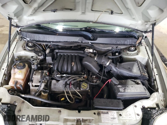 2002 Mercury Sable GS with VIN 1MEFM50U22A647574, listed as a Copart auction lot 54514375 with 111,333 mi miles and Salvage Title. Bid and sale history available at DreamBid. Image 11.
