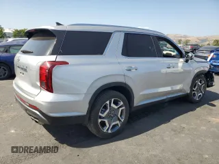 2025 Hyundai Palisade SEL Premium с VIN KM8R44GE8SU850180, выставлен на аукционе Copart как лот 59717545 с пробегом 3 728 миль миль и Списание • Salvage title. История ставок и продаж доступна на DreamBid. Изображение 3.
