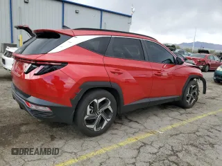2023 Hyundai Tucson SEL with VIN 5NMJF3AE0PH202233, listed as a Copart auction lot 47496815 with 51,854 mi miles and Salvage Title. Bid and sale history available at carsss.com. Image 3.