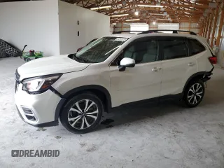 2019 Subaru Forester Limited with VIN JF2SKAUC4KH505798, listed as a Copart auction lot 59265325 with 34,266 mi miles and Salvage title. Bid and sale history available at DreamBid. Image 1.