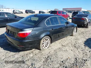 2008 BMW 5 Series 550i with VIN WBANW53528CT49001, listed as a IAAI auction lot 41665892 with Not Provided miles. Bid and sale history available at carsss.com. Image 4.
