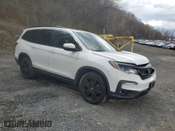 2022 Honda Pilot Special Edition with VIN 5FNYF6H2XNB052478, listed as a Copart auction lot 53262045 with 61,461 mi miles and Salvage Title. Bid and sale history available at carsss.com. Image 4.