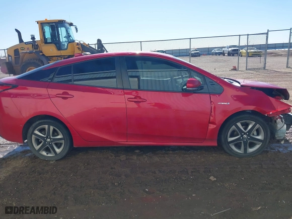 2020 Toyota Prius L Eco with VIN JTDKARFU5L3106001, listed as a IAAI auction lot 41413697 with 185,811 mi miles. Bid and sale history available at carsss.com. Image 14.