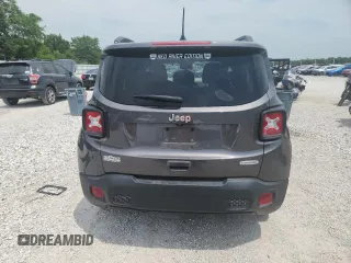 2021 Jeep Renegade Latitude with VIN ZACNJCBB0MPM26741, listed as a Copart auction lot 59518295 with 42,319 mi miles and Non repairable. Bid and sale history available at DreamBid. Image 6.