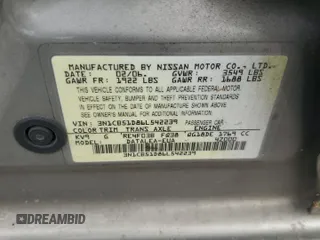 2006 Nissan Sentra S z VIN 3N1CB51D86L542239, wystawiony jako Copart lot #56009135 z przebiegiem 228 669 mil mil oraz Szkoda całkowita • Salvage title. Historia ofert i sprzedaży dostępna na DreamBid. Obrazek 12.