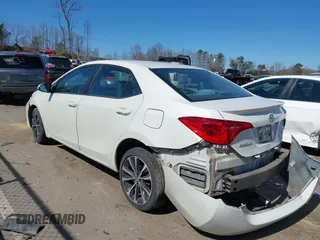2019 Toyota Corolla L with VIN 5YFBURHE3KP919131, listed as a IAAI auction lot 41695163 with 114,532 mi miles and . Bid and sale history available at DreamBid. Image 3.