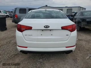 2012 Kia Optima LX with VIN 5XXGM4A78CG070001, listed as a Copart auction lot 53621355 with 111,034 mi miles and Salvage Title. Bid and sale history available at carsss.com. Image 6.