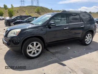 2010 GMC Acadia SLT2 z VIN 1GKLVNED1AJ249995, wystawiony jako Copart lot #58370935 z przebiegiem Nie podano mil oraz Szkoda całkowita • Salvage title. Historia ofert i sprzedaży dostępna na DreamBid. Obrazek 1.