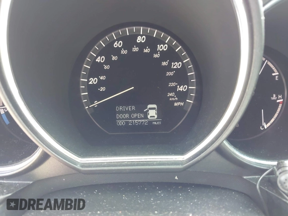 2006 Lexus RX 400h with VIN JTJHW31U660004838, listed as a IAAI auction lot 42184712 with 215,772 mi miles and . Bid and sale history available at DreamBid. Image 7.