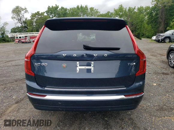 2025 Volvo XC90 Ultra with VIN YV4H60PFXS1305589, listed as a Copart auction lot 59093425 with 7,326 mi miles and Salvage title. Bid and sale history available at DreamBid. Image 6.
