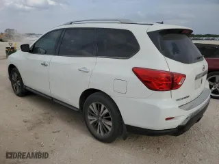 2017 Nissan Pathfinder S with VIN 5N1DR2MM2HC632312, listed as a Copart auction lot 53745965 with 160,305 mi miles and Clean Title. Bid and sale history available at carsss.com. Image 2.