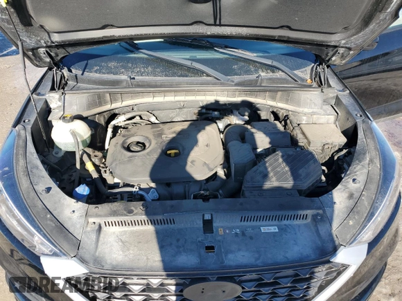 2019 Hyundai Tucson SE with VIN KM8J23A47KU941745, listed as a Copart auction lot 89094665 with 76,757 mi miles and Salvage Title. Bid and sale history available at carsss.com. Image 12.