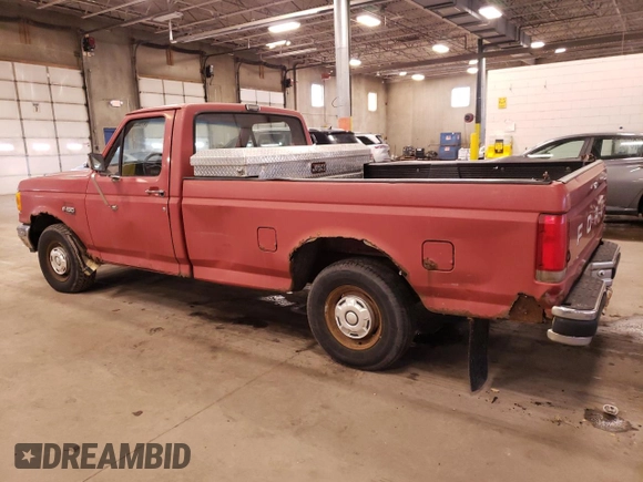 1990 Ford F-150 with VIN 1FTEF15Y1LPB45097, listed as a Copart auction lot 41983905 with 63,210 mi miles and Clean Title. Bid and sale history available at carsss.com. Image 2.