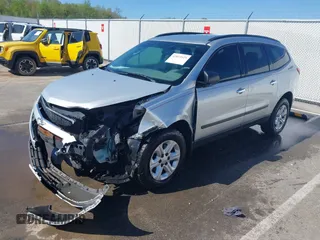 2012 Chevrolet Traverse LS with VIN 1GNKRFED0CJ405987, listed as a IAAI auction lot 42073525 with 162,300 mi miles and . Bid and sale history available at DreamBid. Image 2.