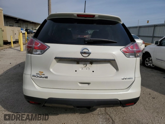 2015 Nissan Rogue SL with VIN 5N1AT2MV9FC883421, listed as a Copart auction lot 52615365 with 64,967 mi miles and Salvage Title. Bid and sale history available at DreamBid. Image 6.