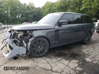 2020 Land Rover Range Rover with VIN SALGS5SE7LA574603, listed as a Copart auction lot 59981714 with 54,127 mi miles and Salvage Title. Bid and sale history available at carsss.com. Image 1.