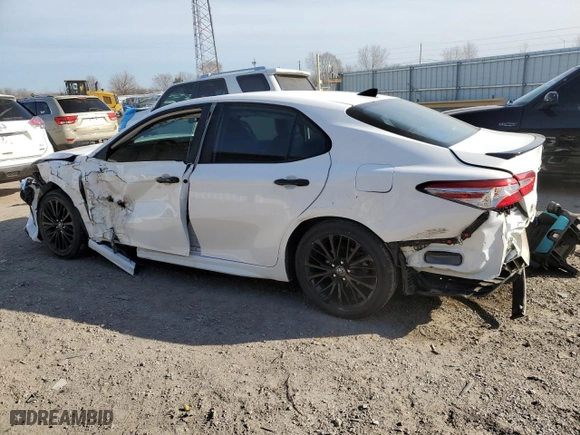 2020 Toyota Camry SE with VIN 4T1G11AK4LU329911, listed as a Copart auction lot 48550345 with 32,222 mi miles and Salvage Title. Bid and sale history available at carsss.com. Image 2.