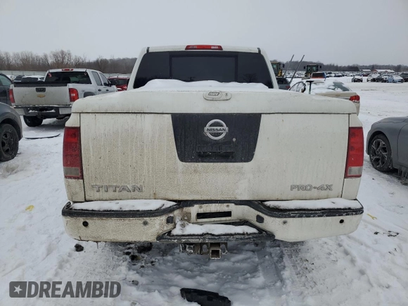 2012 Nissan Titan SL with VIN 1N6AA0EC0CN316295, listed as a Copart auction lot 45873765 with Not provided miles and Clean title. Bid and sale history available at DreamBid. Image 6.