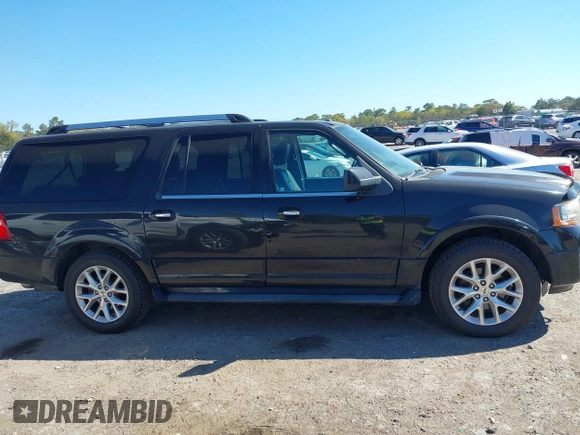 2015 Ford Expedition Max Limited with VIN 1FMJK2AT1FEF07080, listed as a IAAI auction lot 41833188 with 158,618 mi miles and . Bid and sale history available at DreamBid. Image 13.