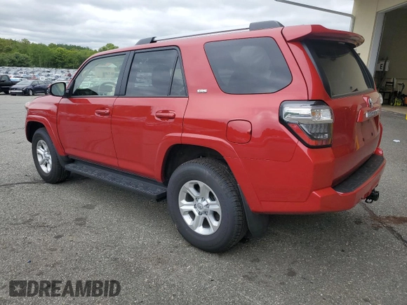 2024 Toyota 4Runner SR5 with VIN JTEMU5JR6R6260652, listed as a Copart auction lot 57820885 with 20,396 mi miles and Clean title. Bid and sale history available at DreamBid. Image 2.