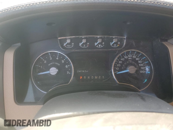 2012 Ford F-150 XL with VIN 1FTFW1ET1CFB51111, listed as a Copart auction lot 48585325 with 234,114 mi miles and Clean Title. Bid and sale history available at carsss.com. Image 9.