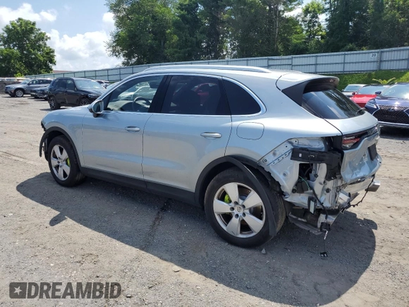 2021 Porsche Cayenne E-Hybrid with VIN WP1AE2AYXMDA24518, listed as a Copart auction lot 63158455 with Not provided miles and Salvage title. Bid and sale history available at DreamBid. Image 2.
