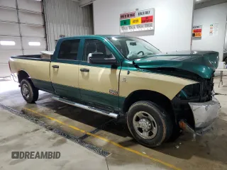 2011 Ram 2500 Laramie Longhorn with VIN 3D7UT2CL8BG504097, listed as a Copart auction lot 57214505 with 288,752 mi miles and Salvage title. Bid and sale history available at DreamBid. Image 4.